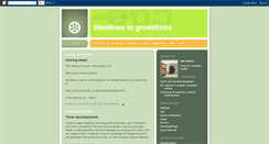 Desktop Screenshot of groenlinkstime.blogspot.com