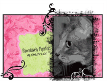 Tablet Screenshot of pawsitively-purrfect-memories.blogspot.com