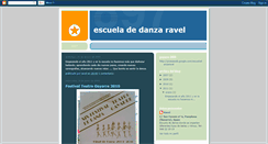 Desktop Screenshot of danzaravel.blogspot.com