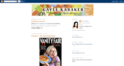 Desktop Screenshot of gaylekabaker.blogspot.com