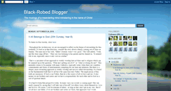 Desktop Screenshot of blackrobedblogger.blogspot.com