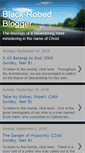 Mobile Screenshot of blackrobedblogger.blogspot.com
