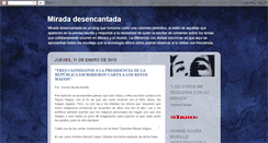 Desktop Screenshot of miradadesencantada.blogspot.com