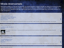 Tablet Screenshot of miradadesencantada.blogspot.com