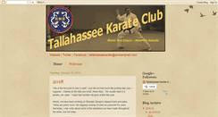 Desktop Screenshot of karatetallahassee.blogspot.com