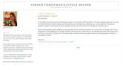 Desktop Screenshot of fatherchristmaslittlehelper.blogspot.com