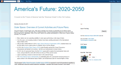 Desktop Screenshot of americanvision2050.blogspot.com