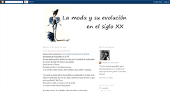 Desktop Screenshot of lamodaenelsigloxx.blogspot.com