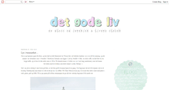 Desktop Screenshot of livetdetgode.blogspot.com