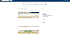 Desktop Screenshot of hosting-photo-bangdel.blogspot.com