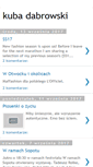 Mobile Screenshot of kubadabrowski.blogspot.com