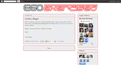 Desktop Screenshot of egoexercised.blogspot.com