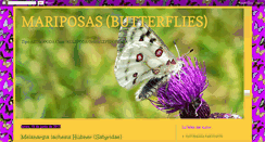 Desktop Screenshot of mariposaspain.blogspot.com