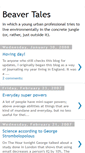 Mobile Screenshot of beavertales.blogspot.com