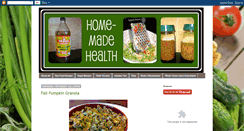 Desktop Screenshot of home-madehealth.blogspot.com