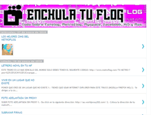 Tablet Screenshot of enchulatufloger-evolution-2010.blogspot.com