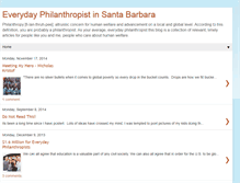 Tablet Screenshot of everydayphilanthropistinsb.blogspot.com