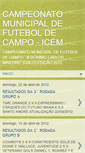 Mobile Screenshot of futebolicem.blogspot.com