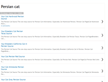 Tablet Screenshot of persiancat1958.blogspot.com