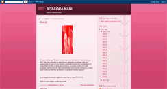 Desktop Screenshot of bitacoranani.blogspot.com