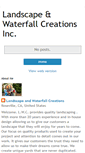 Mobile Screenshot of landscapeandwaterfallcreations.blogspot.com