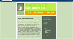 Desktop Screenshot of presentationalspeaking.blogspot.com