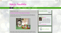 Desktop Screenshot of mellysmouthful.blogspot.com