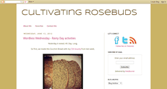 Desktop Screenshot of cultivatingrosebuds.blogspot.com