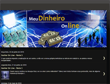 Tablet Screenshot of meudinheiroonline.blogspot.com