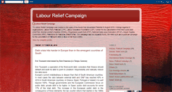 Desktop Screenshot of labourreliefcampaign.blogspot.com