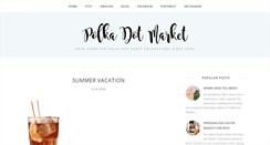 Desktop Screenshot of polkadotmarket.blogspot.com