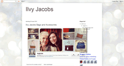 Desktop Screenshot of ilvyjacobs.blogspot.com