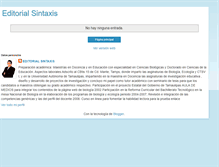 Tablet Screenshot of esintaxis.blogspot.com