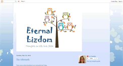 Desktop Screenshot of eternallizdom.blogspot.com