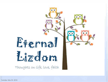 Tablet Screenshot of eternallizdom.blogspot.com