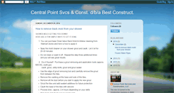 Desktop Screenshot of centralpointcompany.blogspot.com