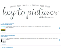 Tablet Screenshot of kevansphotography.blogspot.com
