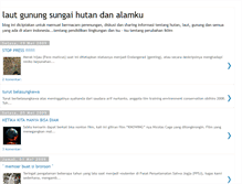 Tablet Screenshot of lautgununghutan.blogspot.com