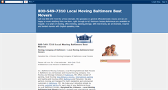 Desktop Screenshot of localmovingbaltimorebestmovers.blogspot.com