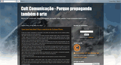 Desktop Screenshot of cultcomunicacao.blogspot.com