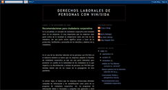 Desktop Screenshot of derechoslaboralesdeperdonasconvihsida.blogspot.com