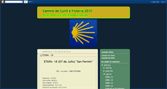 Desktop Screenshot of cunitsantiagofisterrabici.blogspot.com