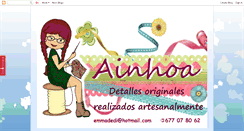 Desktop Screenshot of ainhoatodoamano.blogspot.com