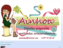 Tablet Screenshot of ainhoatodoamano.blogspot.com