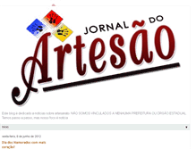 Tablet Screenshot of jornaloartesao.blogspot.com