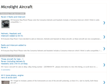 Tablet Screenshot of microlightaircraft.blogspot.com
