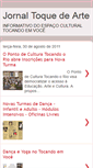 Mobile Screenshot of jornaltoquedearte.blogspot.com