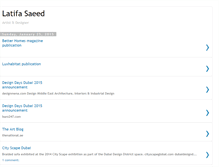 Tablet Screenshot of latifasaeed.blogspot.com