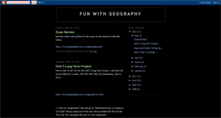 Desktop Screenshot of funwithgeography.blogspot.com