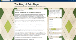 Desktop Screenshot of ericslager.blogspot.com